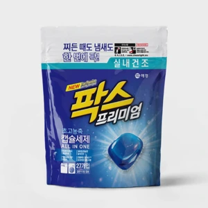 [애경] 팍스 실내건조 캡슐세제 14g (27개입)