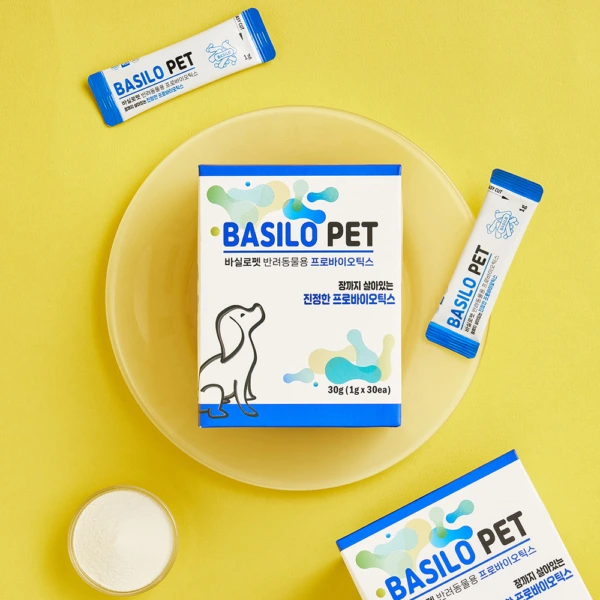 바실로펫 살아있는 유산균 30g /반려동물용 프로바이오틱스
