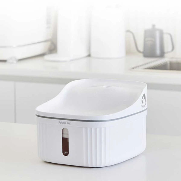 [페블펫]애견 3중여과 대용량 워터슬라이드 자동급수기 IPW200